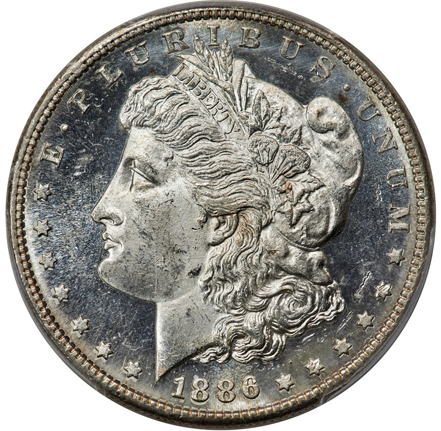 1886-S Morgan Dollar MS64