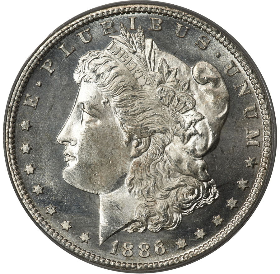 1886-S Morgan Dollar MS66