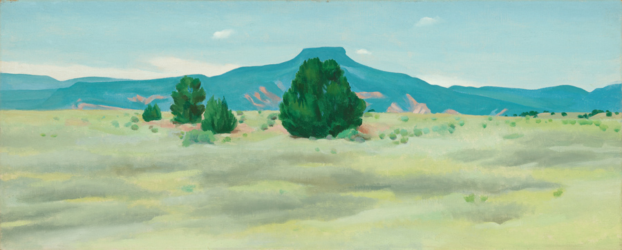 Georgia O'Keeffe. Ghost Ranch Landscape, ca. 1936