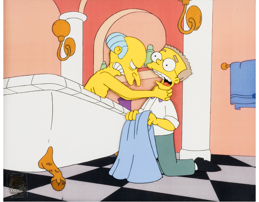 Simpsons_Mr. Burns and Smithers