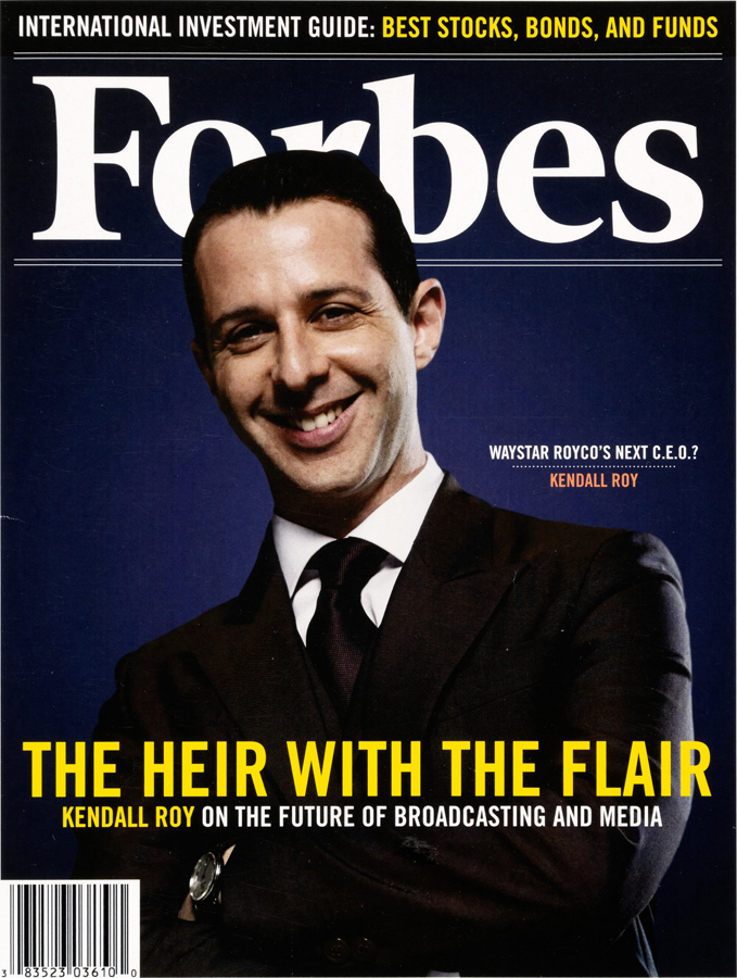 Succession Forbes Cover