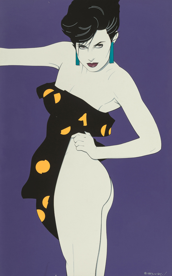 Tracy Vaccaro in Polka Dot Dress