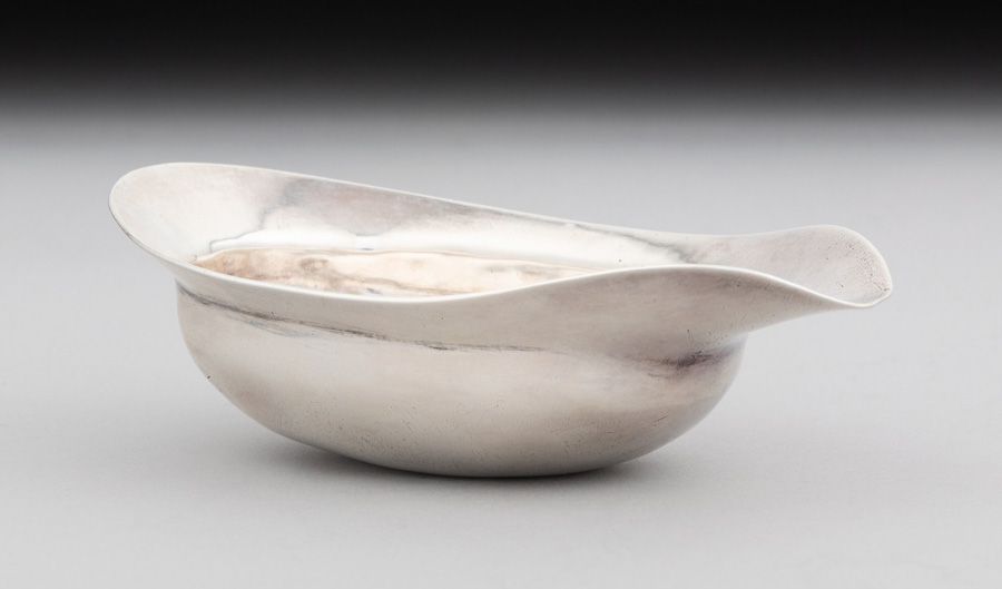 silver bowl
