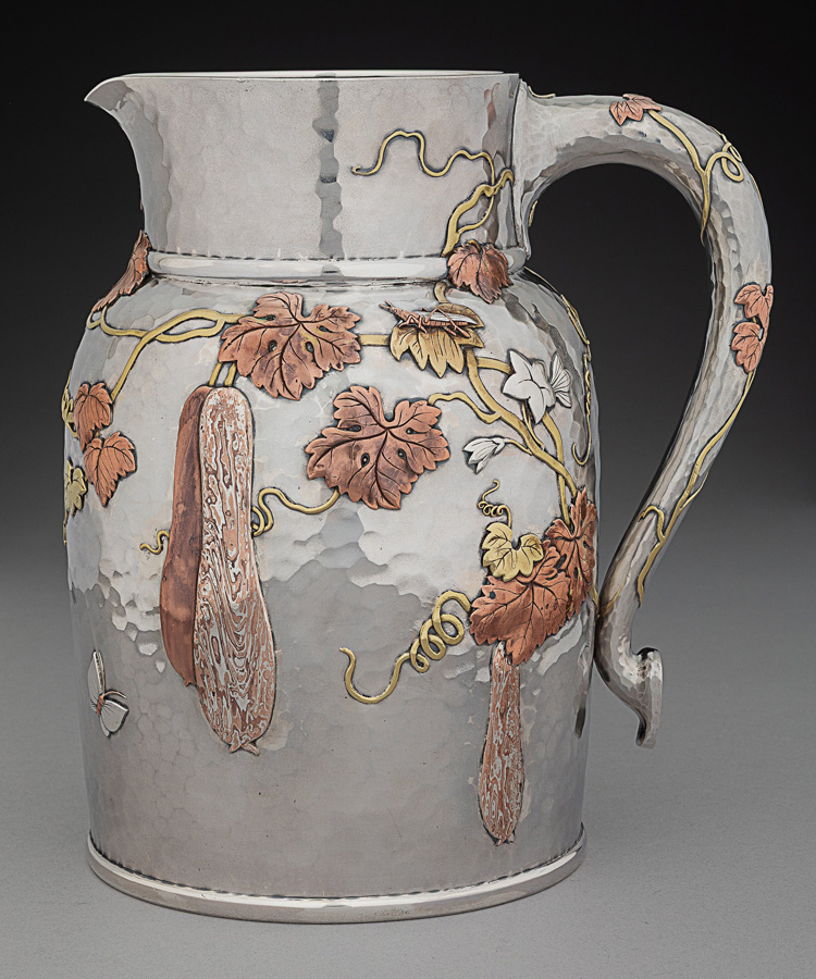 silver pitcher