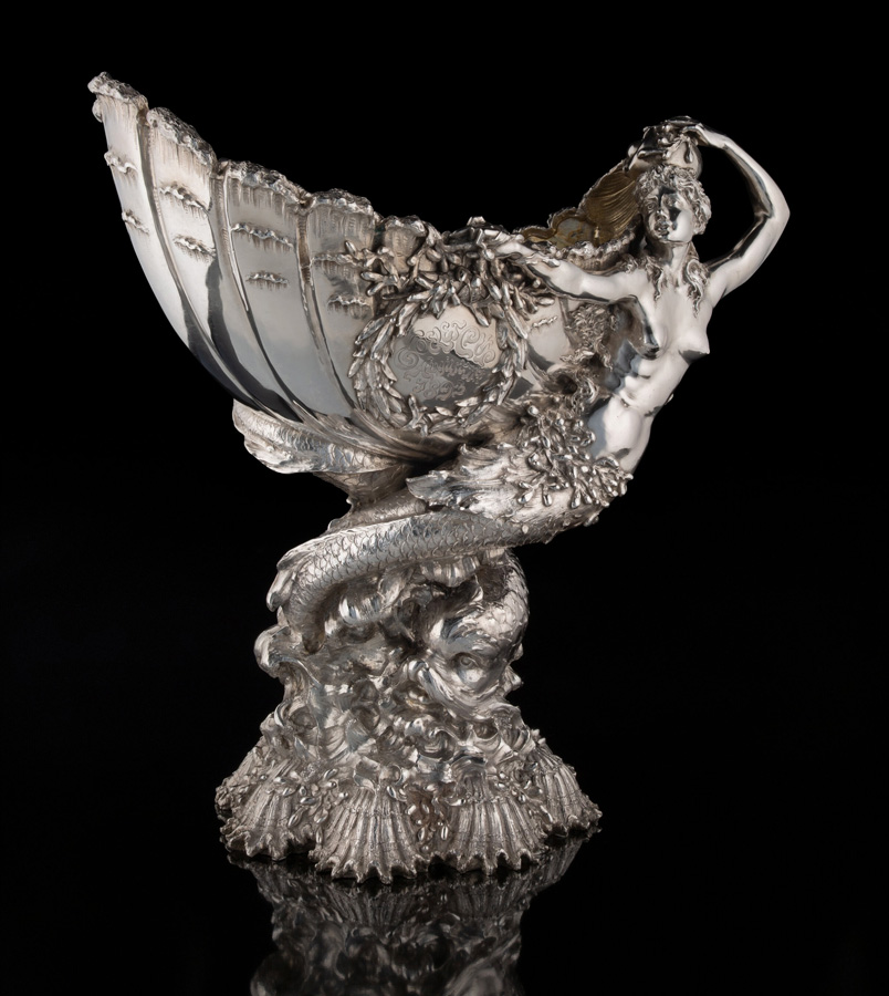 silver trophy