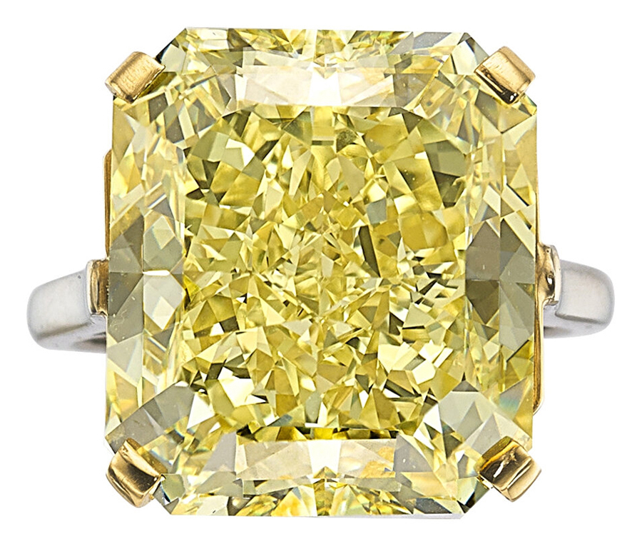 Cartier Yellow Diamond Ring